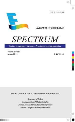SPECTRUM: Studies in Language, Literature, Translation and Interpretation