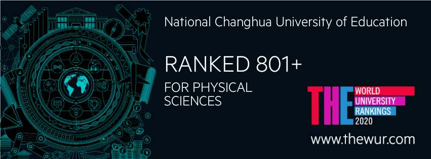 THE泰晤士高等教育學科世界大學自然科學2020年排名，本校排名世界801+