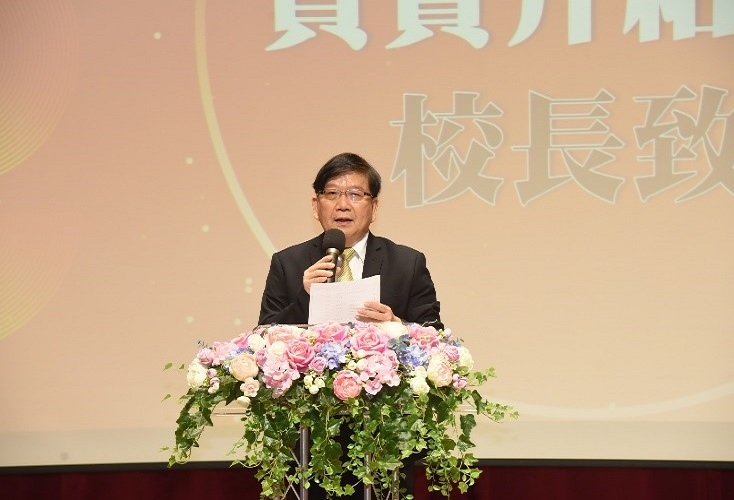 本校大家長：陳明飛校長於50週年校慶慶祝大會致詞