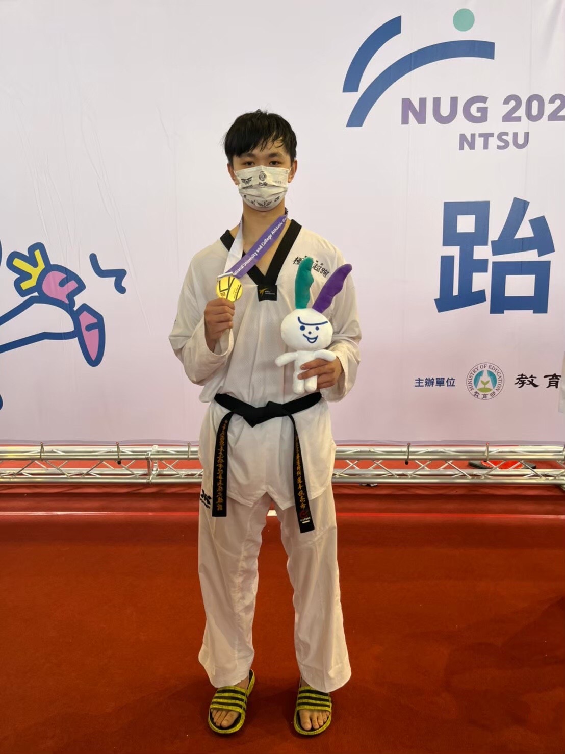 跆拳道男子87公斤級第一名-黃鈺仁