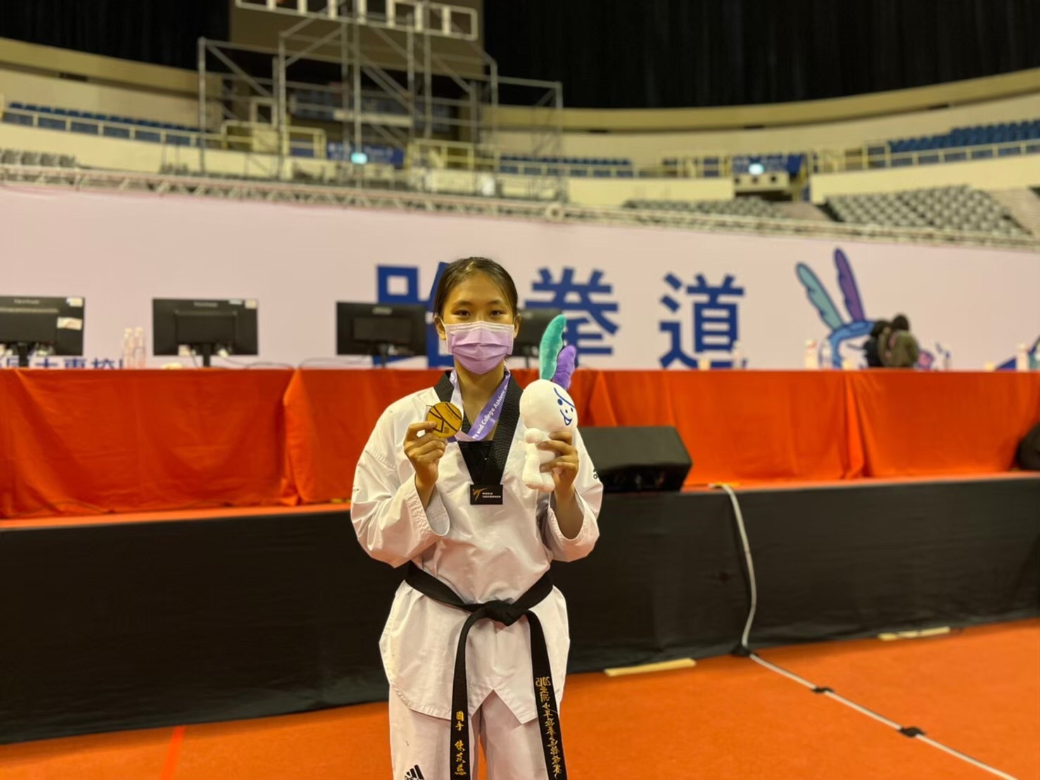 跆拳道女子62公斤級第一名-陳苡慈