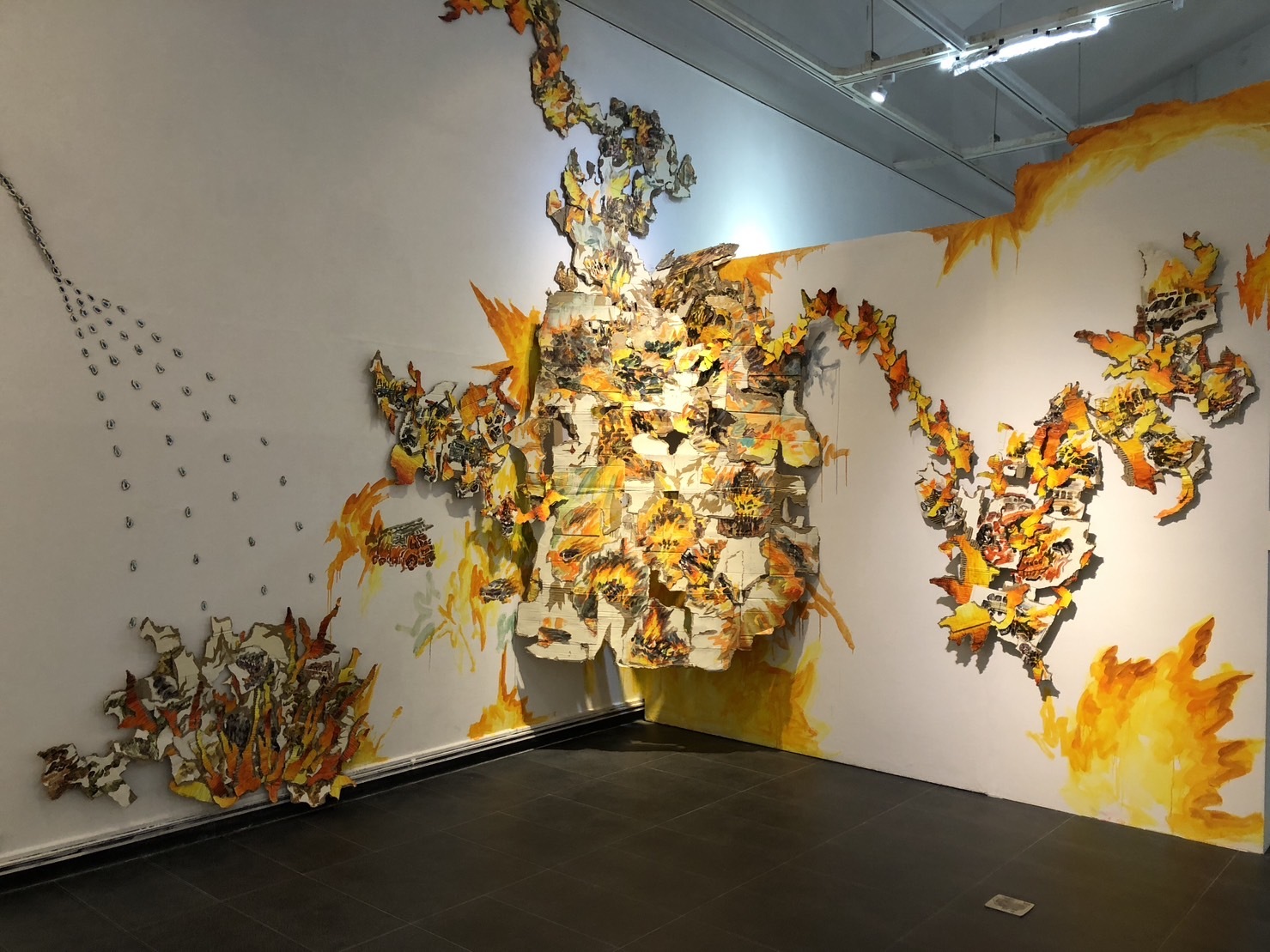 「N日談」 校內展實景。