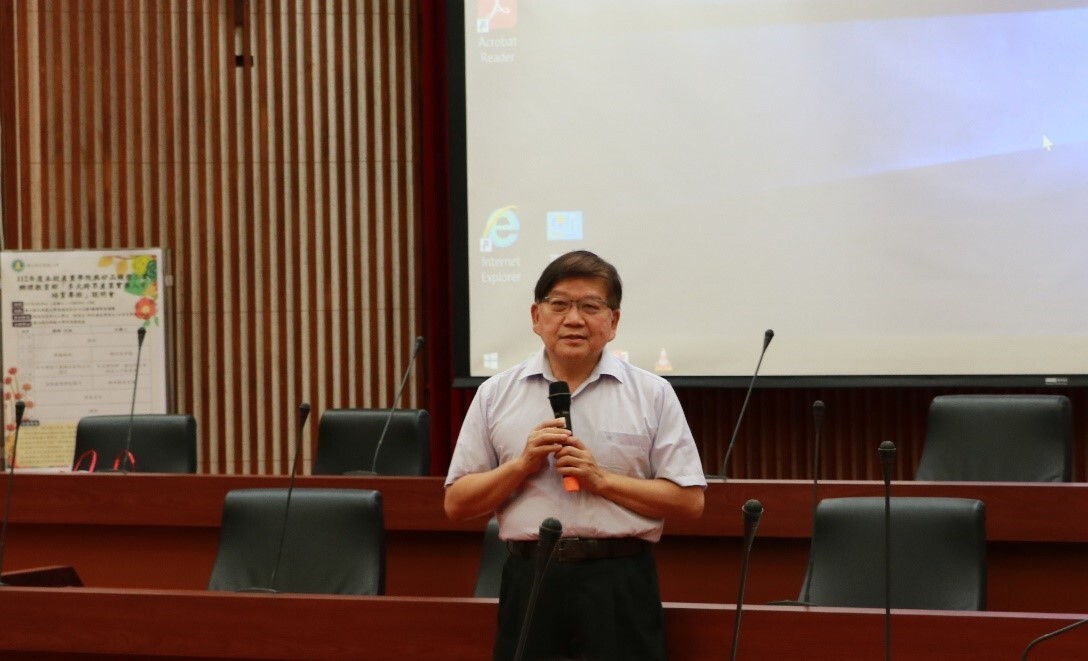 本校陳明飛校長親臨與會並致詞