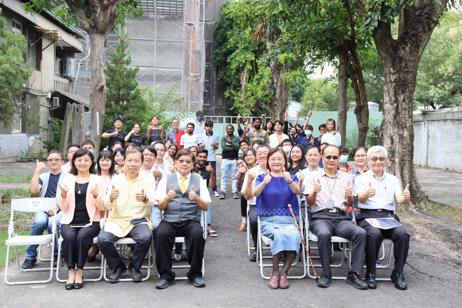 許多師長及僑外生見證I-House暨祈禱室的啟用