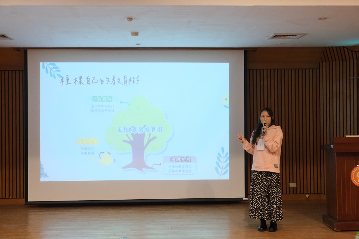 教育實習學生楷模獎臺中市北屯區仁美國民小學張裴玲教師經驗分享