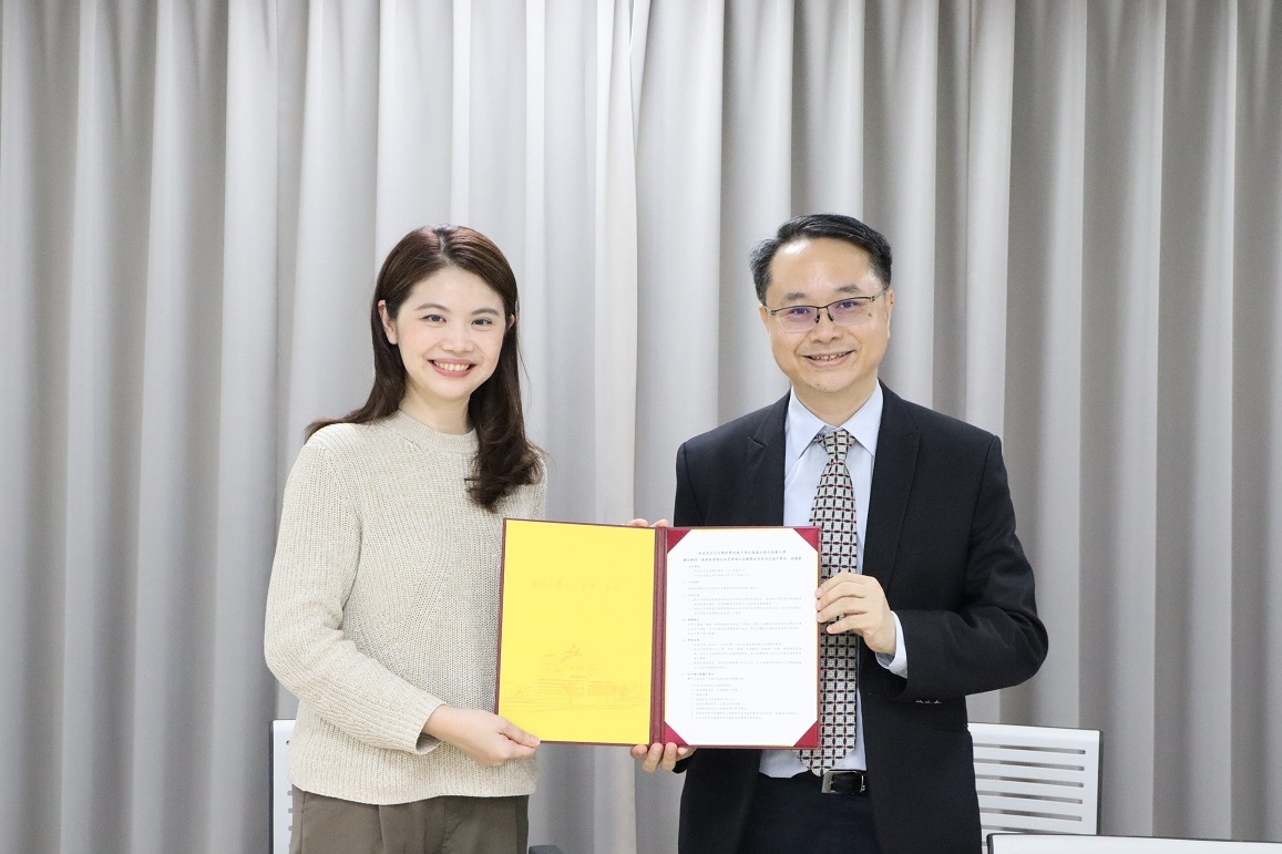 大同韓新學院與本校簽署境外專班合作協議書。