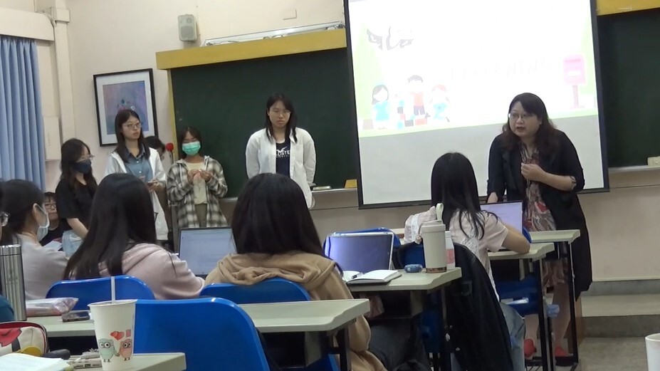 本校輔導與諮商學系白倩如副教授針對本次發表會進行總結。