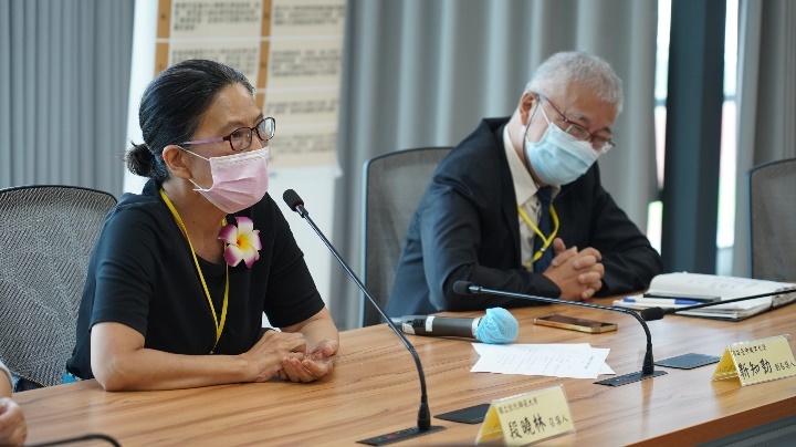 科學教育工作圈段曉林召集人與靳知勤副召集人與與會者對談