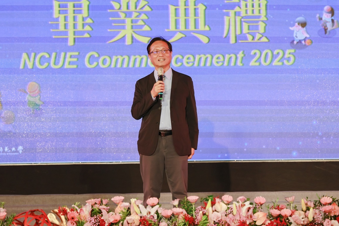 彰化市長林世賢市長蒞校勉勵學子。