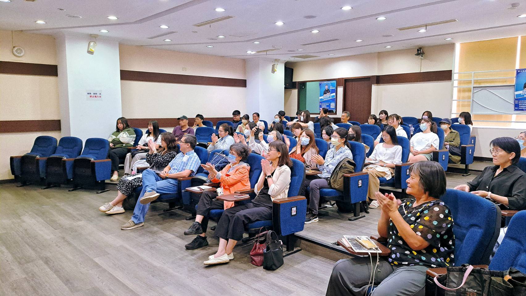 現場師生熱情參與、反應熱烈