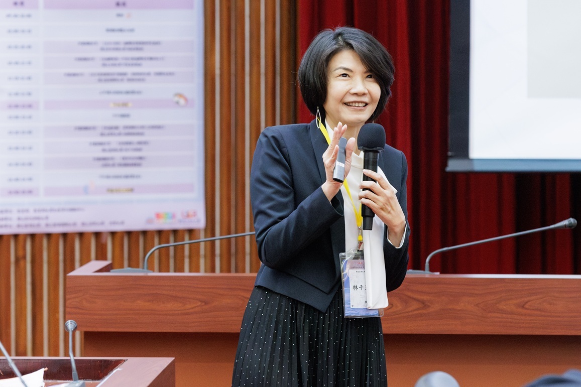 林千玉教授分享:「幸福集氣 心願齊聚」計畫。