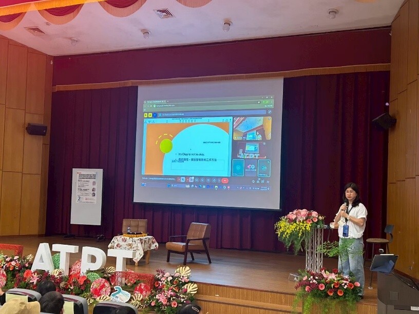 禾心心理諮商所曾仁美所長進行大會專題研討