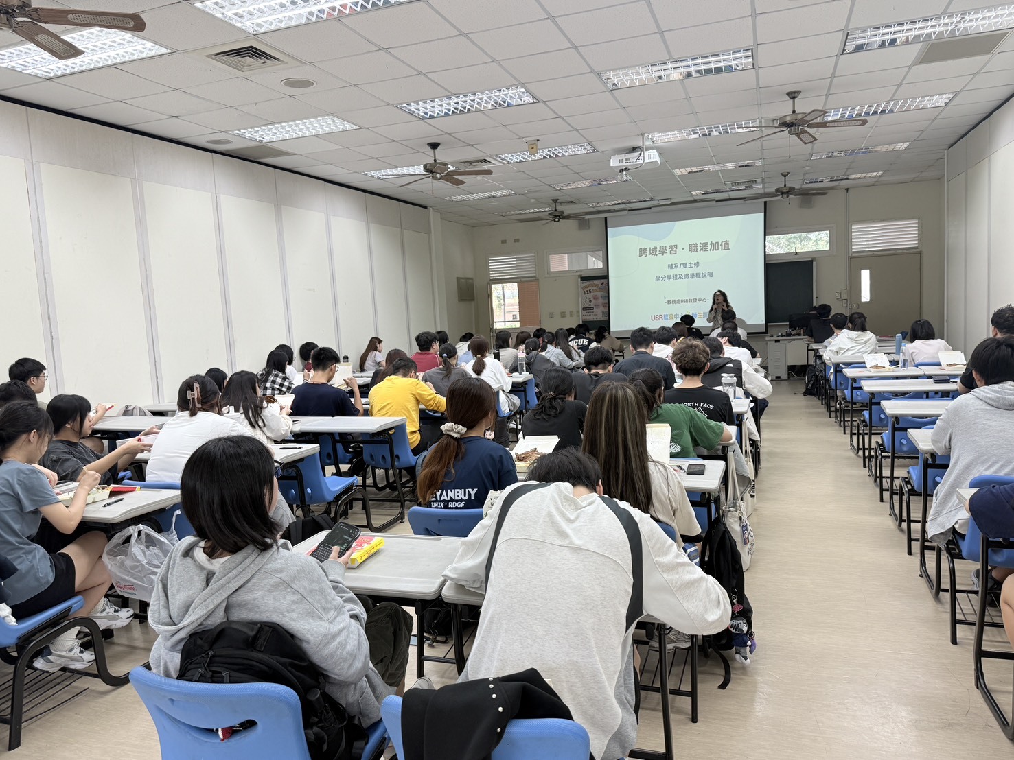 本校教務處USR教發中心於115年3月2日辦理「跨領域宣傳說明會」。