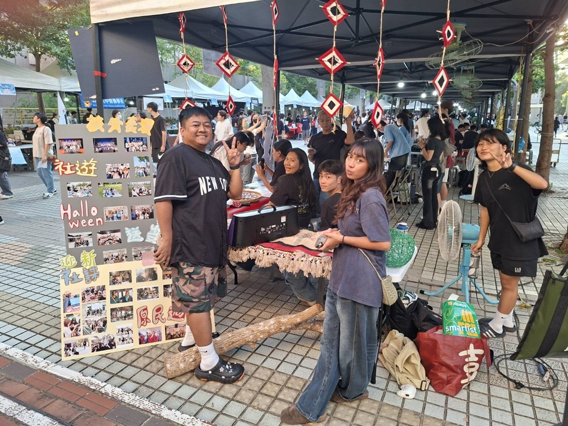 原民社學生社團精心佈置豐碩成果展現