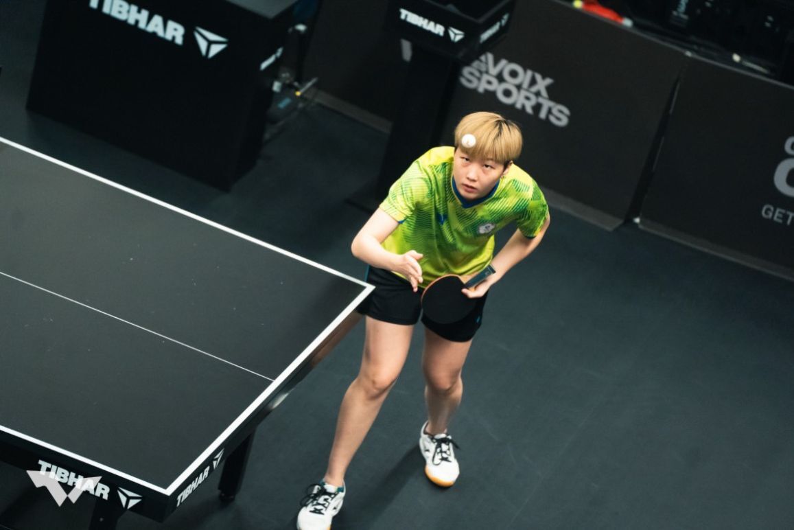 恭賀！本校學生簡彤娟勇奪WTT法國里爾支線賽女雙冠軍圖片